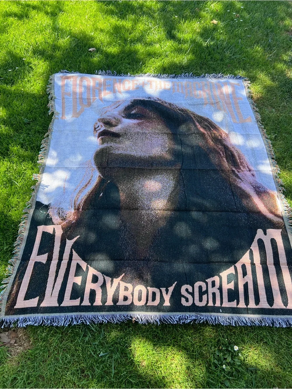 Florence + The Machine Everybody Scream Tour Exclusive Tapestry New w/o tag